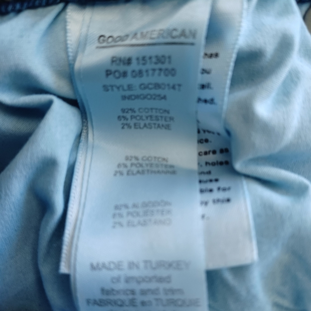 NWOT Good American High-rise Flare Jeans 32 In Inseam - Picture 9 of 9